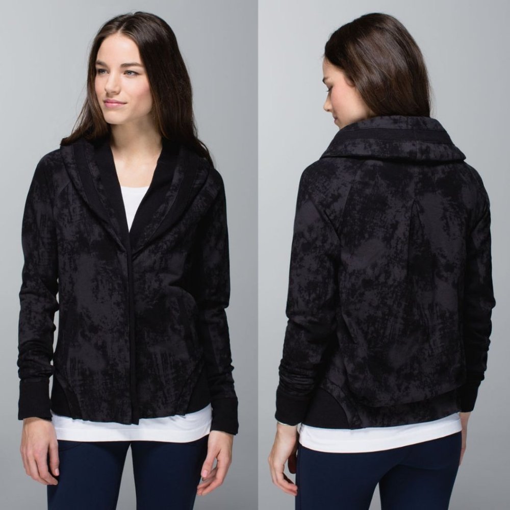 Lululemon Tie Dye French Terry To Class Jacket